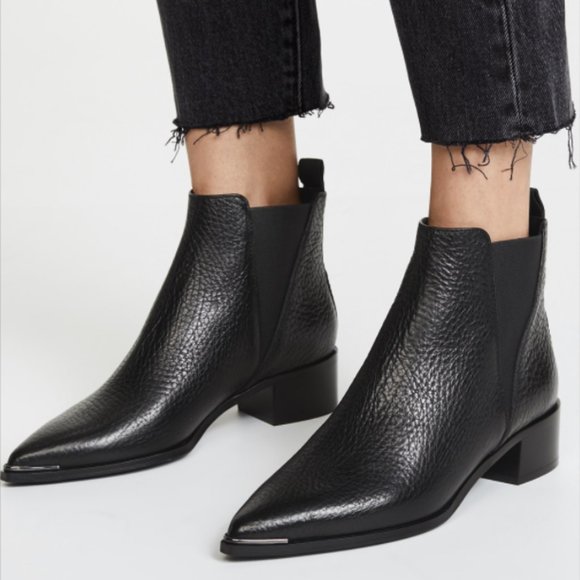 Acne Studios Shoes - ACNE STUDIOS Jensen Grain Boots w/ Shoe-Bag